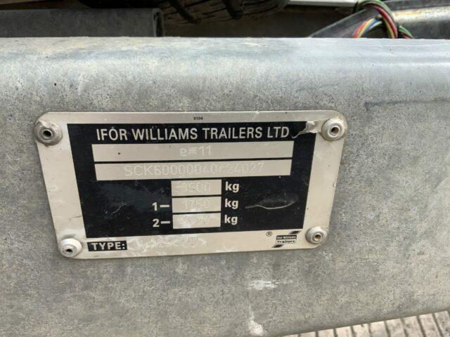 Ifor Williams CT167G Tilting Trailer (ST20034)