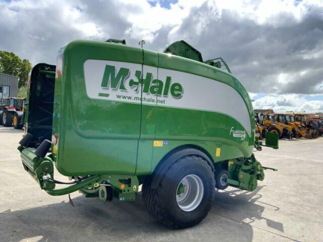 Mchale Fusion Vario Baler and Wrapper