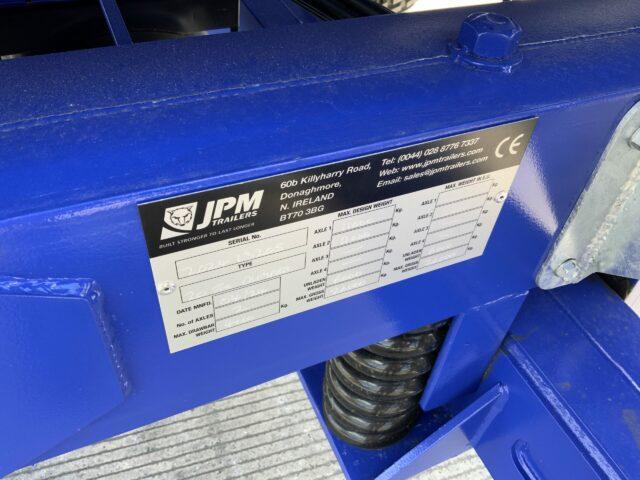 JPM Blue 20 Tonne Half Pipe Dump Trailer (ST19826)