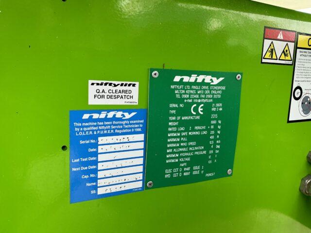 Nifty HR21 Boom Lift (ST20583)