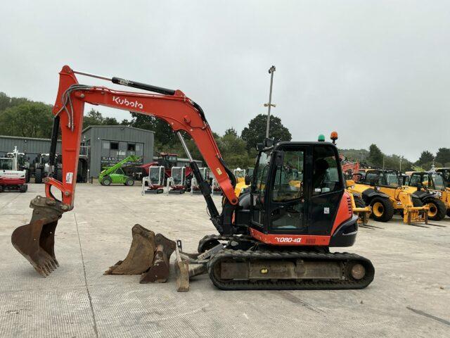 Kubota KX080-4 Digger (ST20545)