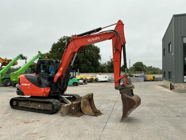 Kubota KX080-4 Digger (ST20545)