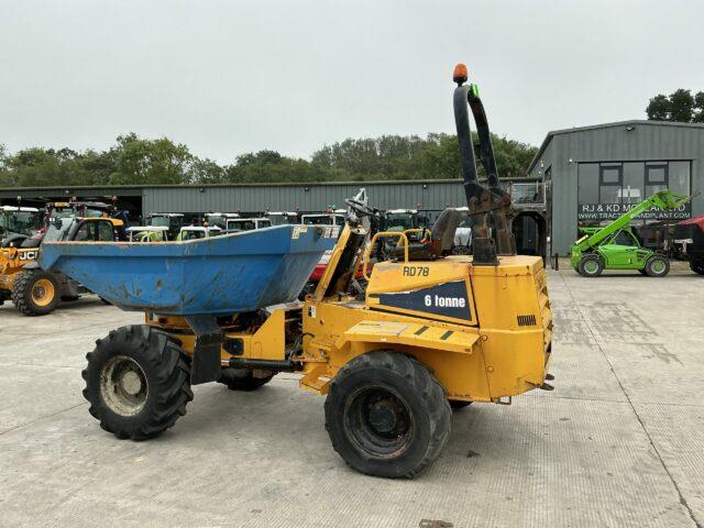 Thwaites 6 Tonne Swivel Tip Dumper (ST20644)