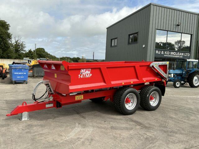 JPM Red 14 Tonne Multi Purpose Dump Trailer (ST20848)