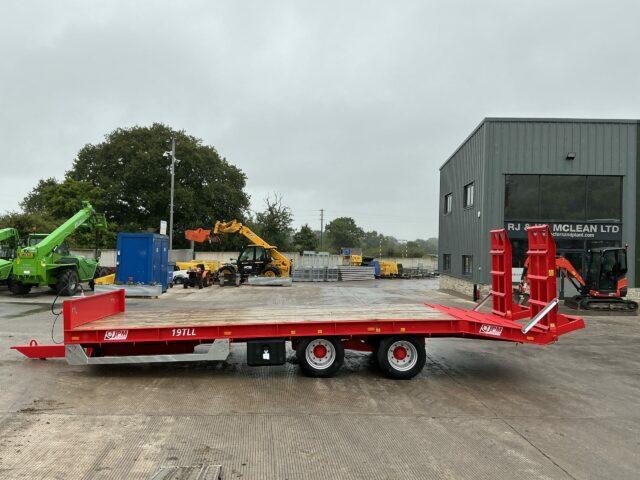 JPM Red 24ft Low Loader