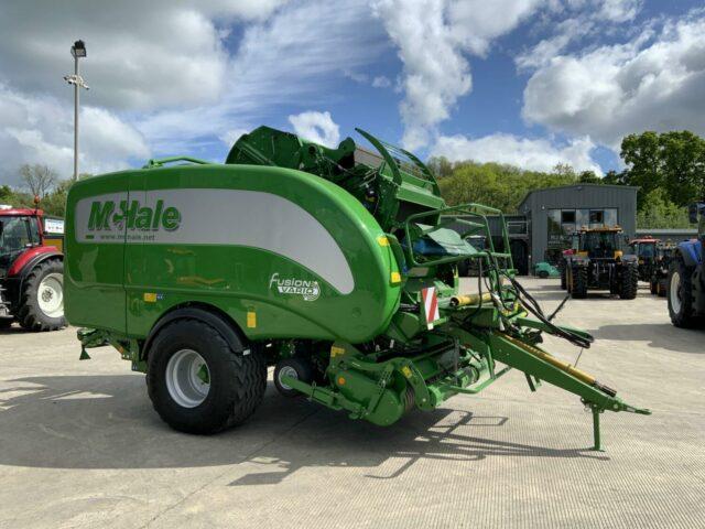 Mchale Fusion Vario Baler and Wrapper