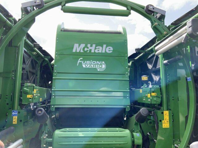 Mchale Fusion Vario Baler and Wrapper