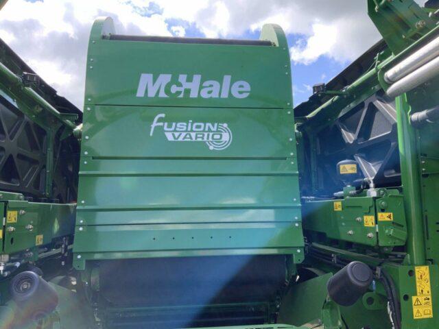 Mchale Fusion Vario Baler and Wrapper