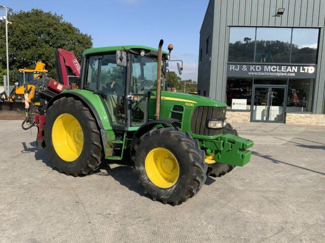 John Deere 6230 Tractor C/W Fassi F65A.23 Crane (ST19132)