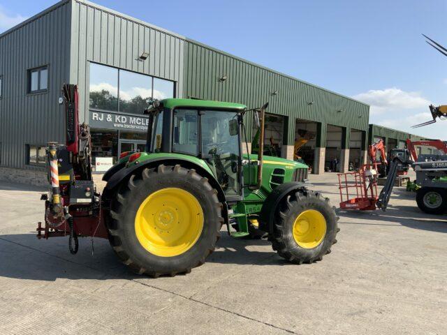 John Deere 6230 Tractor C/W Fassi F65A.23 Crane (ST19132)