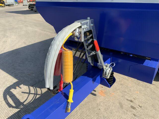 JPM Blue 16 Tonne Half Pipe Dump Trailer