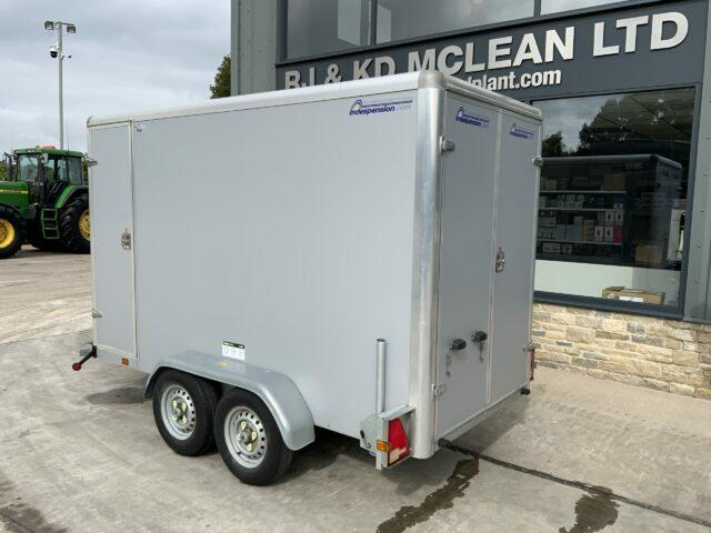 Indespension Twin Axle Box Trailer