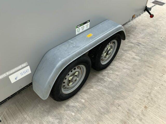 Indespension Twin Axle Box Trailer