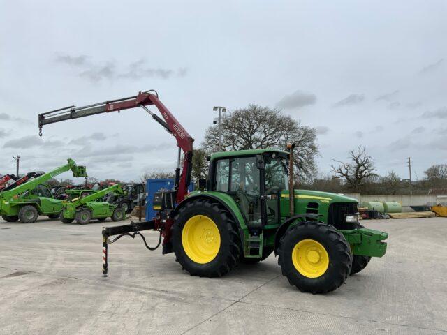 John Deere 6230 Tractor C/W Fassi F65A.23 Crane (ST19132)