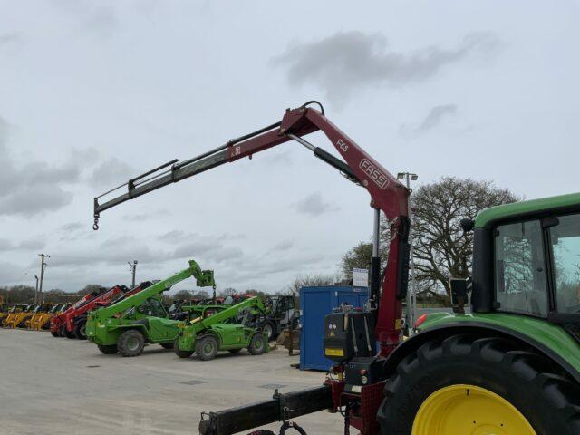 John Deere 6230 Tractor C/W Fassi F65A.23 Crane (ST19132)