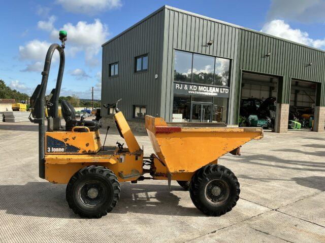 Thwaites 3 Tonne Straight Tip Dumper