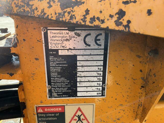 Thwaites 1 Tonne Hi Tip Dumper (ST21018)