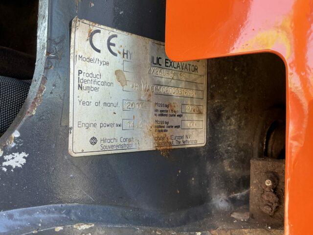 Hitachi Zaxis 26U-5A Trailer (ST20923)