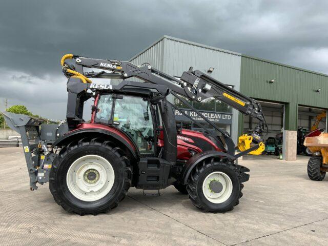 Valtra T154 Active C/W Roof Mounted Kelsa 500T Forestry Crane (ST19912)