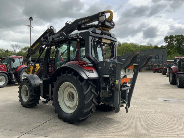 Valtra T154 Active C/W Roof Mounted Kelsa 500T Forestry Crane (ST19912)