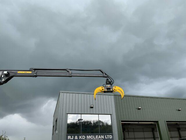 Valtra T154 Active C/W Roof Mounted Kelsa 500T Forestry Crane (ST19912)