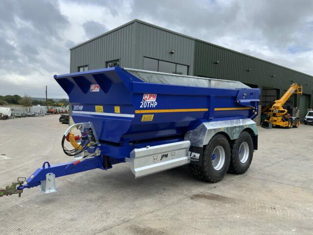 JPM Blue 20 Tonne Half Pipe Dump Trailer (ST21126)