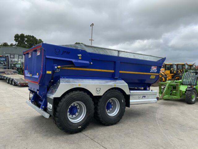 JPM Blue 20 Tonne Half Pipe Dump Trailer (ST21126)