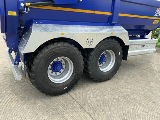 JPM Blue 20 Tonne Half Pipe Dump Trailer (ST21126)