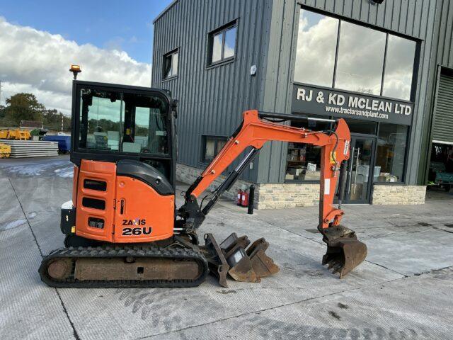 Hitachi Zaxis 26U-5A Digger (ST21387)