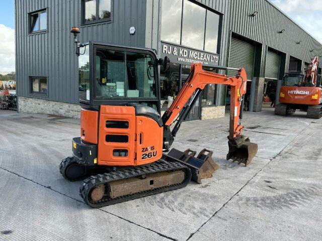 Hitachi Zaxis 26U-5A Digger (ST21387)