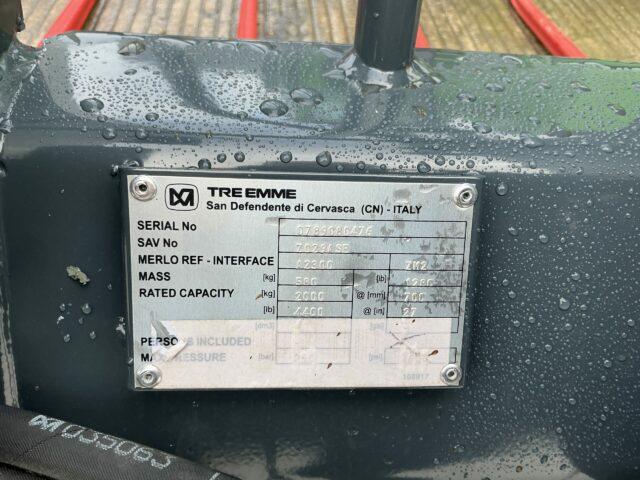 Unused Merlo 7ft Muck Grab