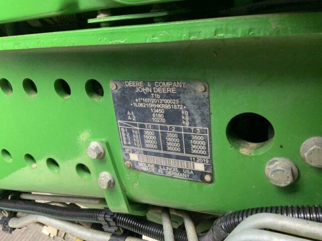 John Deere 6215R Premium Tractor (ST21192)