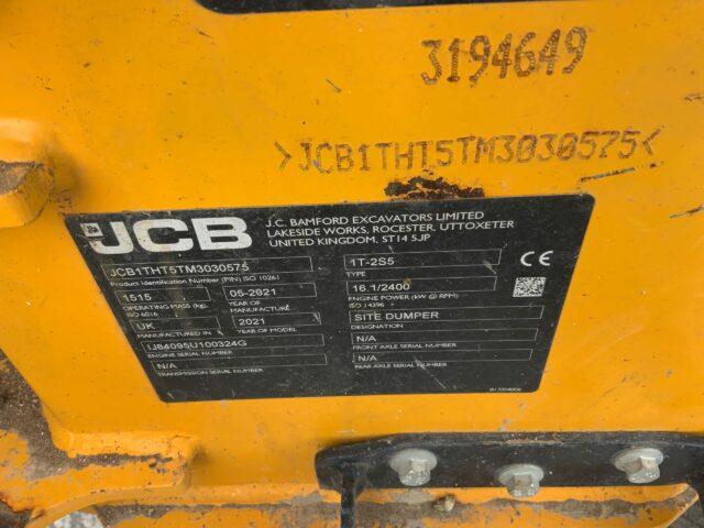 JCB 1 Tonne Hi Tip Dumper