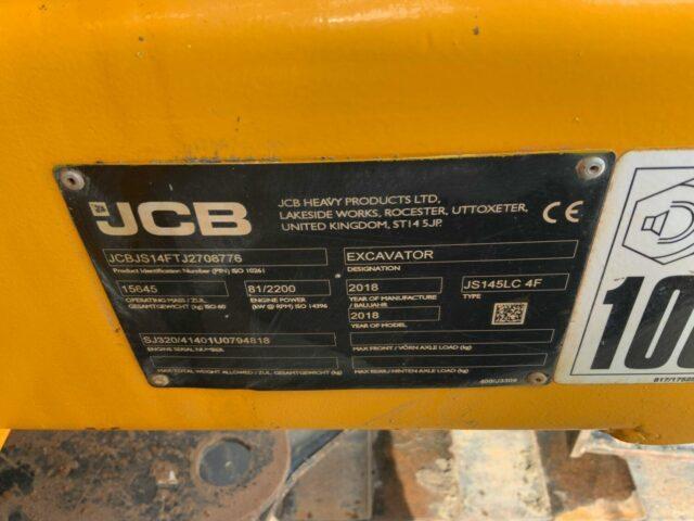 JCB JS145 LC Digger (ST19999)