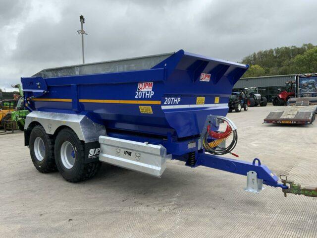 JPM Blue 20 Tonne Half Pipe Dump Trailer (ST21126)