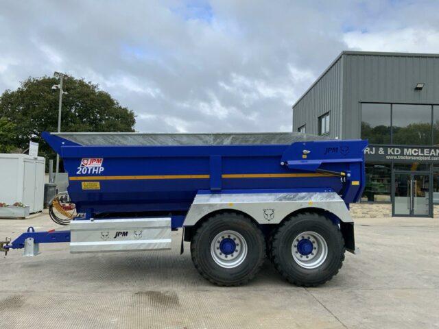 JPM Blue 20 Tonne Half Pipe Dump Trailer (ST21126)