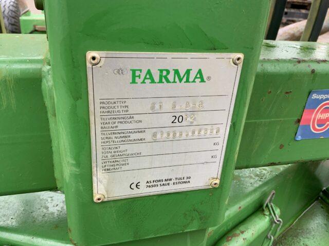 Farma CT6 3,-9 Forestry Trailer