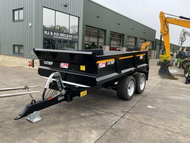 JPM Black 14 Tonne Multi Purpose Dump Trailer