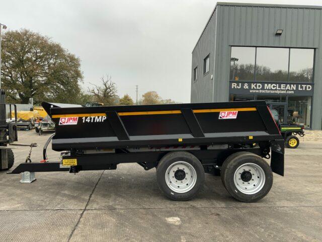 JPM Black 14 Tonne Multi Purpose Dump Trailer