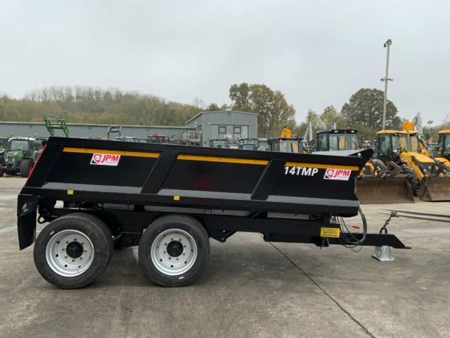 JPM Black 14 Tonne Multi Purpose Dump Trailer