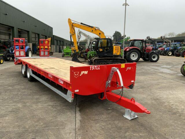 JPM Red 27ft Low Loader