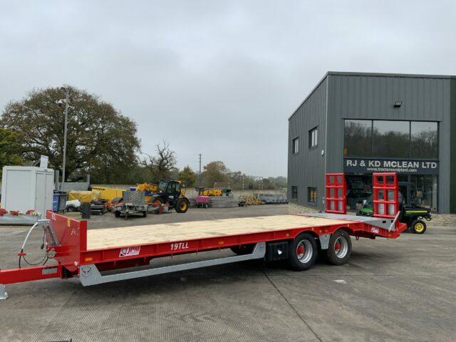 JPM Red 27ft Low Loader