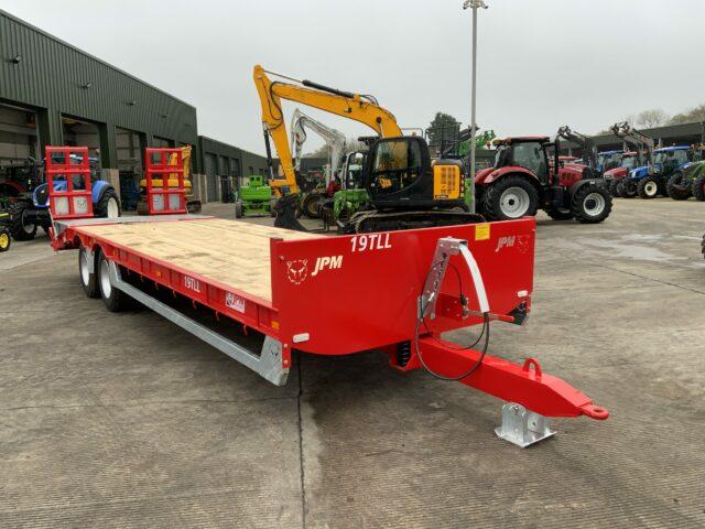 JPM Red 27ft Low Loader