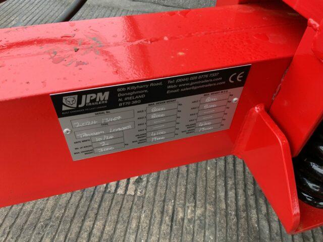 JPM Red 27ft Low Loader