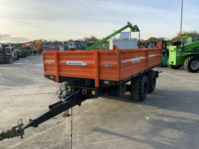 JACKSTA Hummel 10 Tonne Drop Side Tipping Trailer (ST21710)