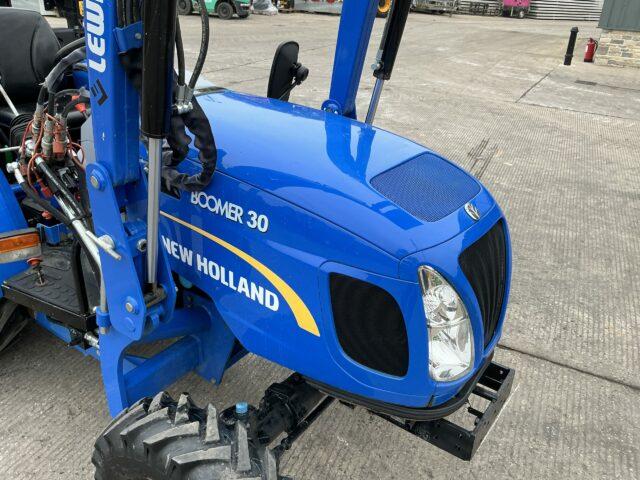 New Holland Boomer 30 Backhoe Loader (ST21530)