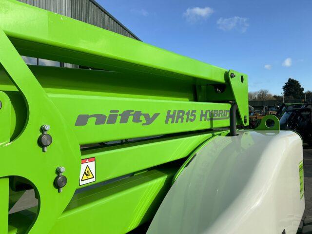 Nifty HR15 Hybrid 4x4 MK2 Boom Lift (ST20584)