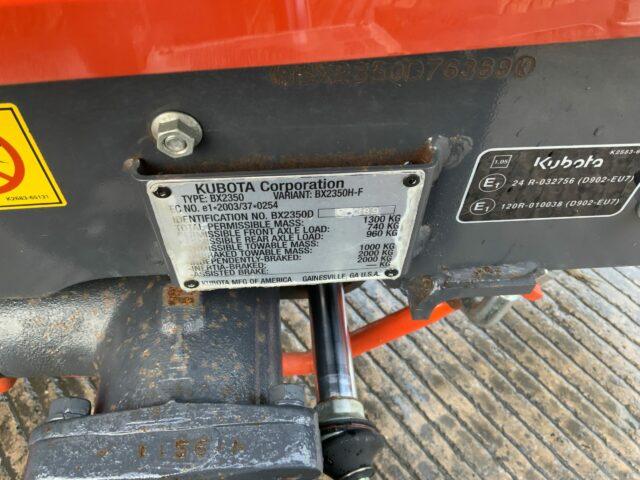 Kubota BX2350 Compact Tractor (ST21670)