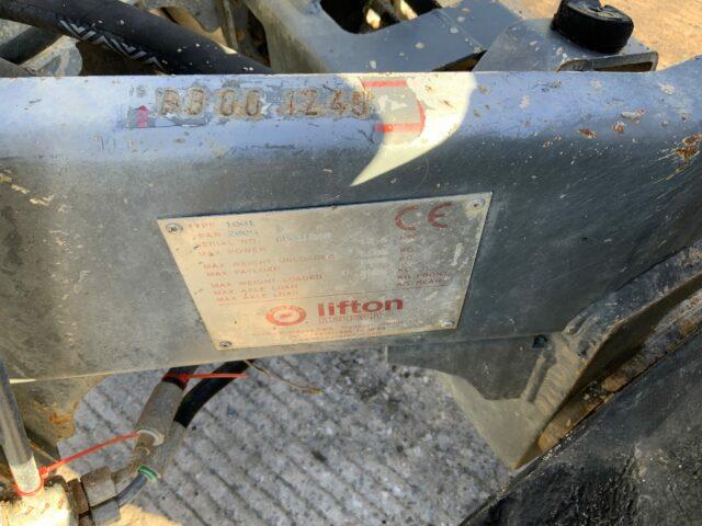 Lifton/Neuson 1001 High Tip Dumper (ST21683)