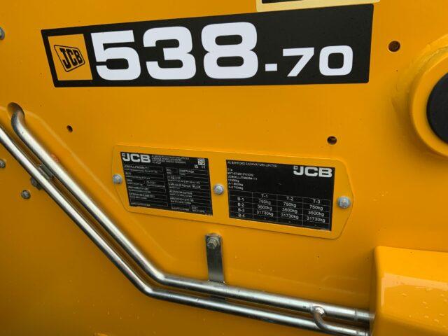 JCB 538-70 Agri Xtra Telehandler (ST21788)